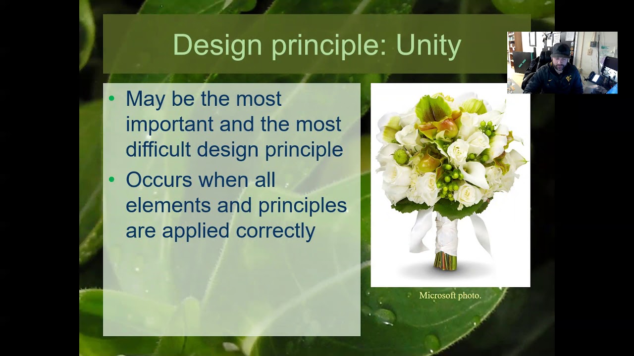 Learning to Use Floral Design Principles