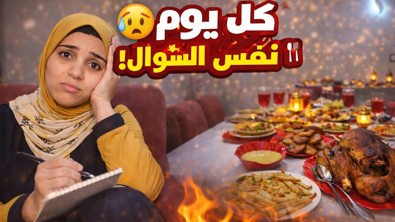 موقف صعب قبل الفطار 😱🔥 | تصرفت في آخر لحظة وطلعت سفرة تحفة! 🌙🍽️