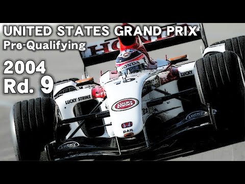 2004 United States Grand Prix Pre-Qualifying M.Schumacher Takuma SATO 佐藤琢磨