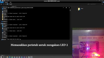 Komunikasi UDP antara PC dan ESP32 dengan feedback