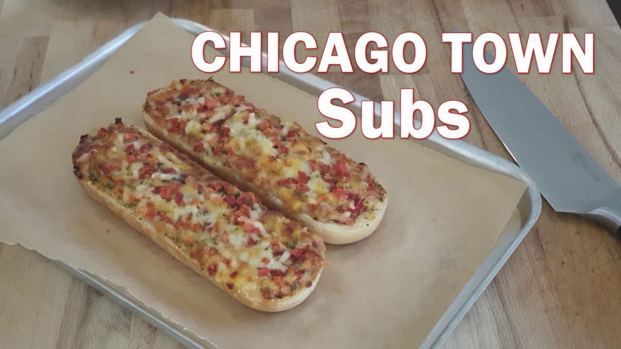 Chicago Town Subs 2 Cheese and Tomato YouTube