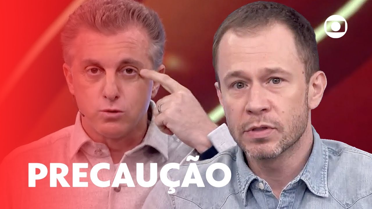 Tiago Leifert dá detalhes sobre doença da filha e faz apelo aos pais | Domingão com Huck | TV Globo