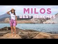 Best Beaches in Milos, Greece Travel Vlog