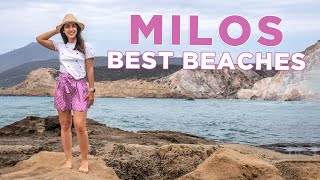 Best Beaches in Milos, Greece Travel Vlog