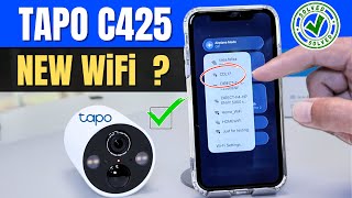 Tapo C425 How to Change WiFi  - Easy STEP-by-STEP.