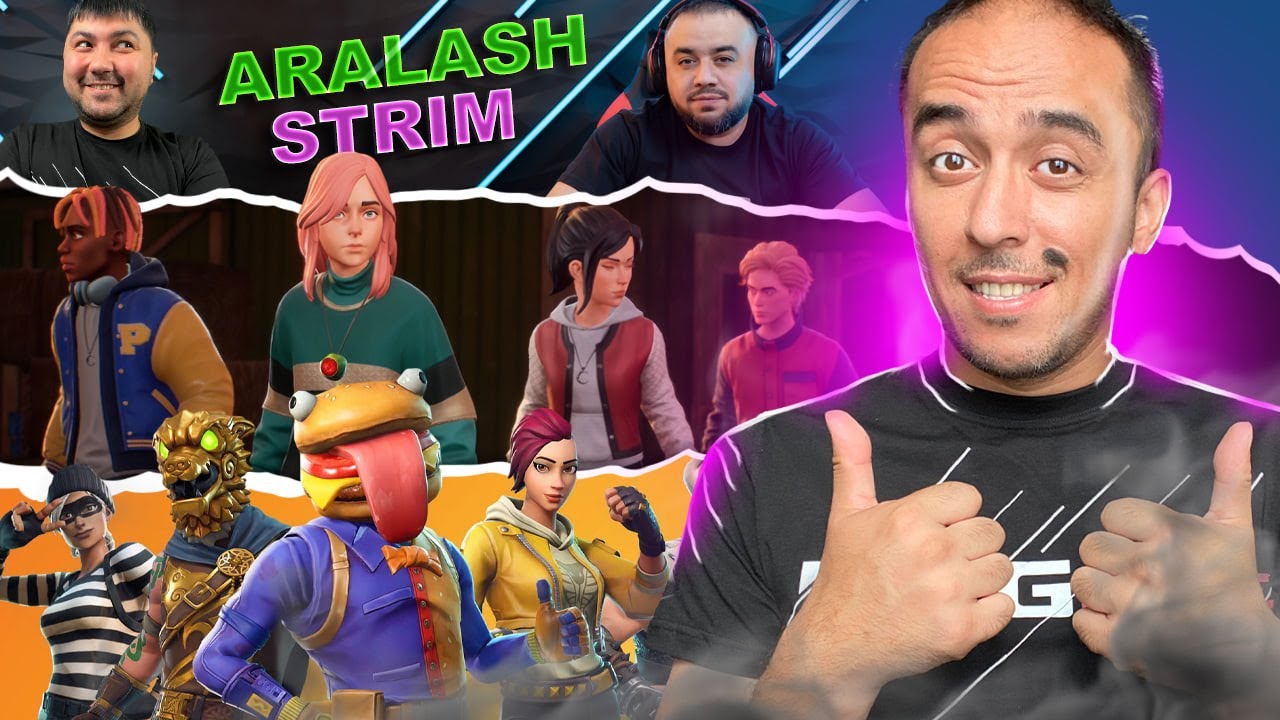 DM YOMON STRIM BO'LADI ➔ FORTNITE ➔ FIFA 2024 ➔ GTA5