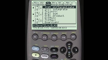 TI89: How to Integrate Using Your Calculator