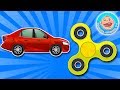 Коллекция любимых игрушек Fidget Spinner и Машинки Новый Сборник Мультики для Детей