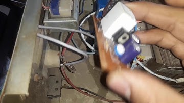 Automatic Voltage Stabilizer Time Delay Circuit Connection | Wiring In Urdu/Hindi