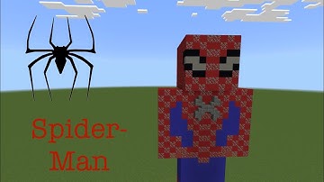 Minecraft Spider-Man (Spider-Man 1 &2) Statue Tutorial