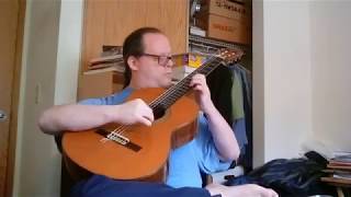 Study No 2 in C minor in open G