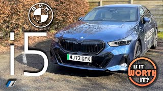 👉2024 BMW i5 - IS IT WORTH IT?  85k for an electric M5? NO MORE DIESEL!  #bmwi5 @BMW