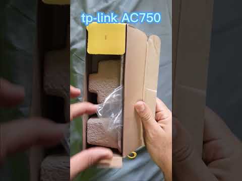 Router TP-link AC750 #unboxing  #shorts