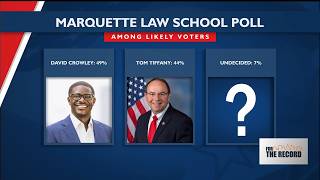 Marquette poll shows Crowley, Tiffany tied among registered voters