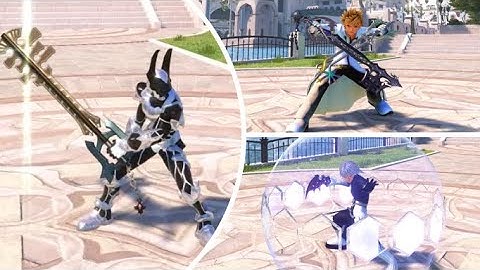 Kingdom Hearts III Ultimate Form Project All Playable Characters Mod Showcase
