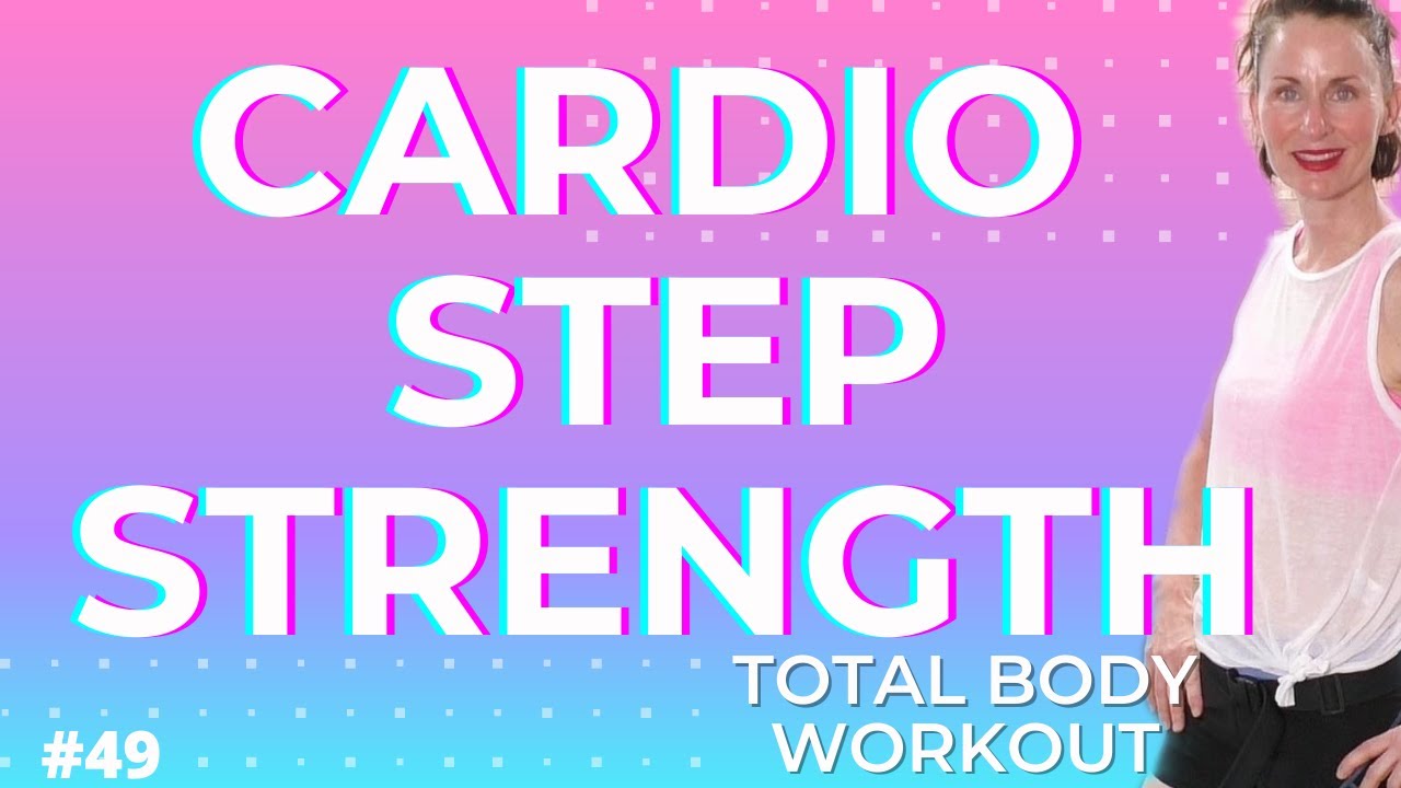 LIVE 49 NO JUMPING CARDIO STEPSTRENGTH TRAININGCORE STRETCH