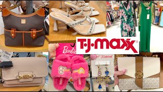 TJ MAXX SHOP WITH ME 2024 | DESIGNER HANDBAGS, SHOES, CLOTHING, NEW ITEMS #shopping #tjmaxx