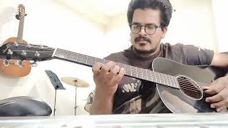 bahubali | manohari | Manoghari | on guitar strings #musictravellove #fender #subscribe