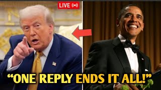 Trump TRIES to Humiliate Obama — His Clapback Ends the Debate Instantly!