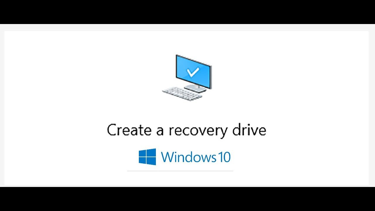 How to Create Windows Recovery Drive - YouTube