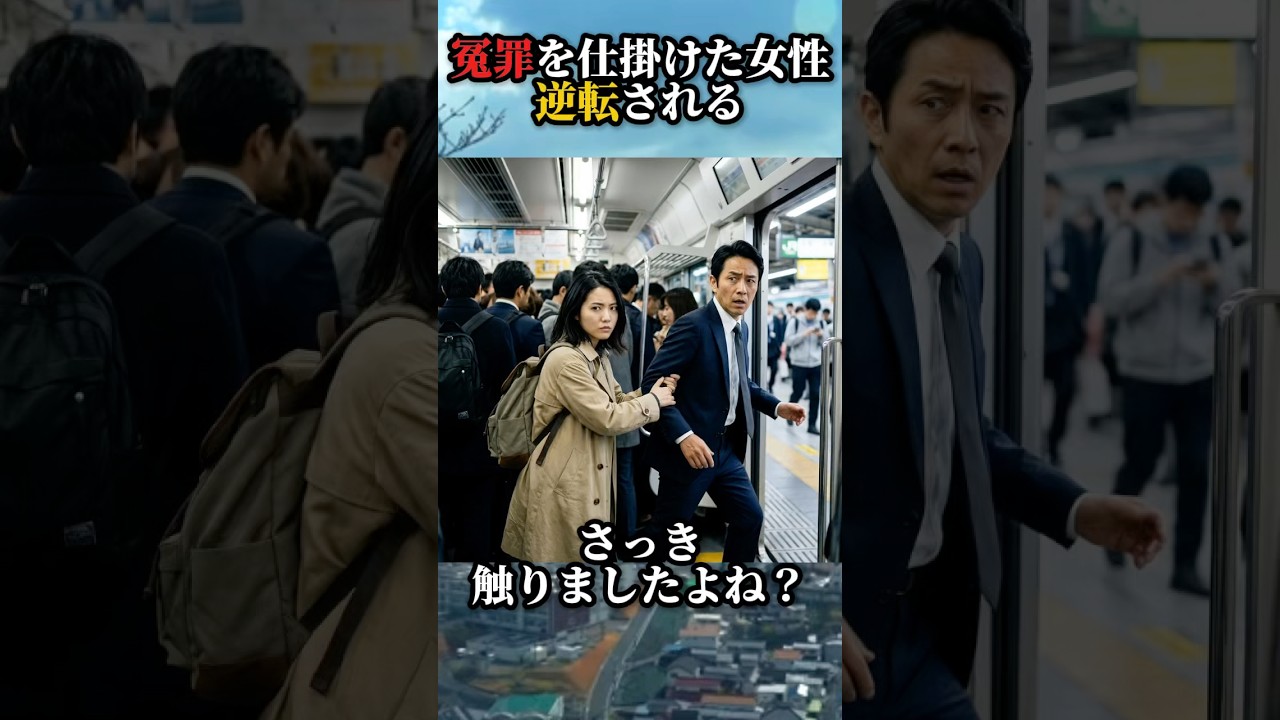 冤罪を仕掛けた女性、逆転される #話題のスカッと
