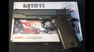 Обзор пневматического пистолета Colt 1911 от KWC