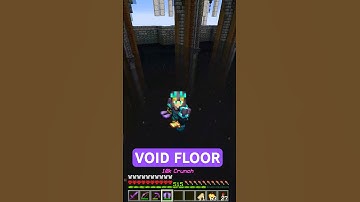 I Built a GIANT Void Floor in Hardcore Minecraft