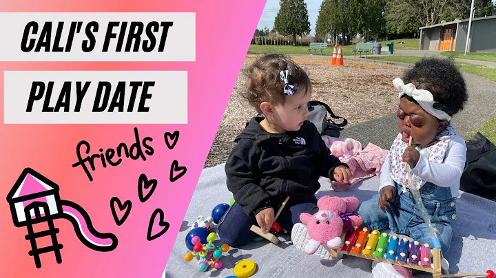 CALI'S FIRST PLAY DATE| INFANT PLAY TIME|