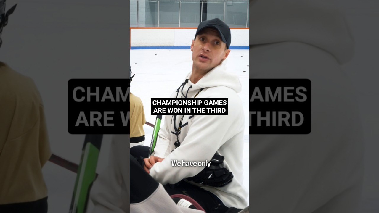 CHAMIONSHIP GAMES ARE WON IN THE THIRD #hockeycoaching #hockeytraining