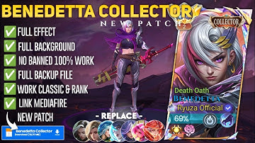 Script Benedetta Collector - Death Oath No Password | Full Effect Voice | Patch Terbaru