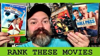 RANKING THESE MOVIES ➡️ Bend It Like Beckham (2002), From Dusk Till Dawn (1996), Hall Pass (2011)