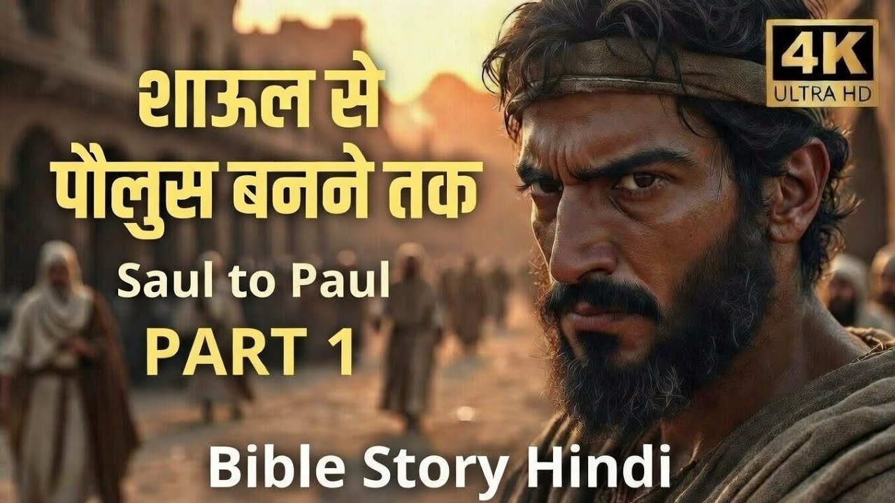शाऊल से पौलुस (Part 1) | Saul to Paul Full Story | बाइबल की सच्ची कहानी | Bible Story Hindi 