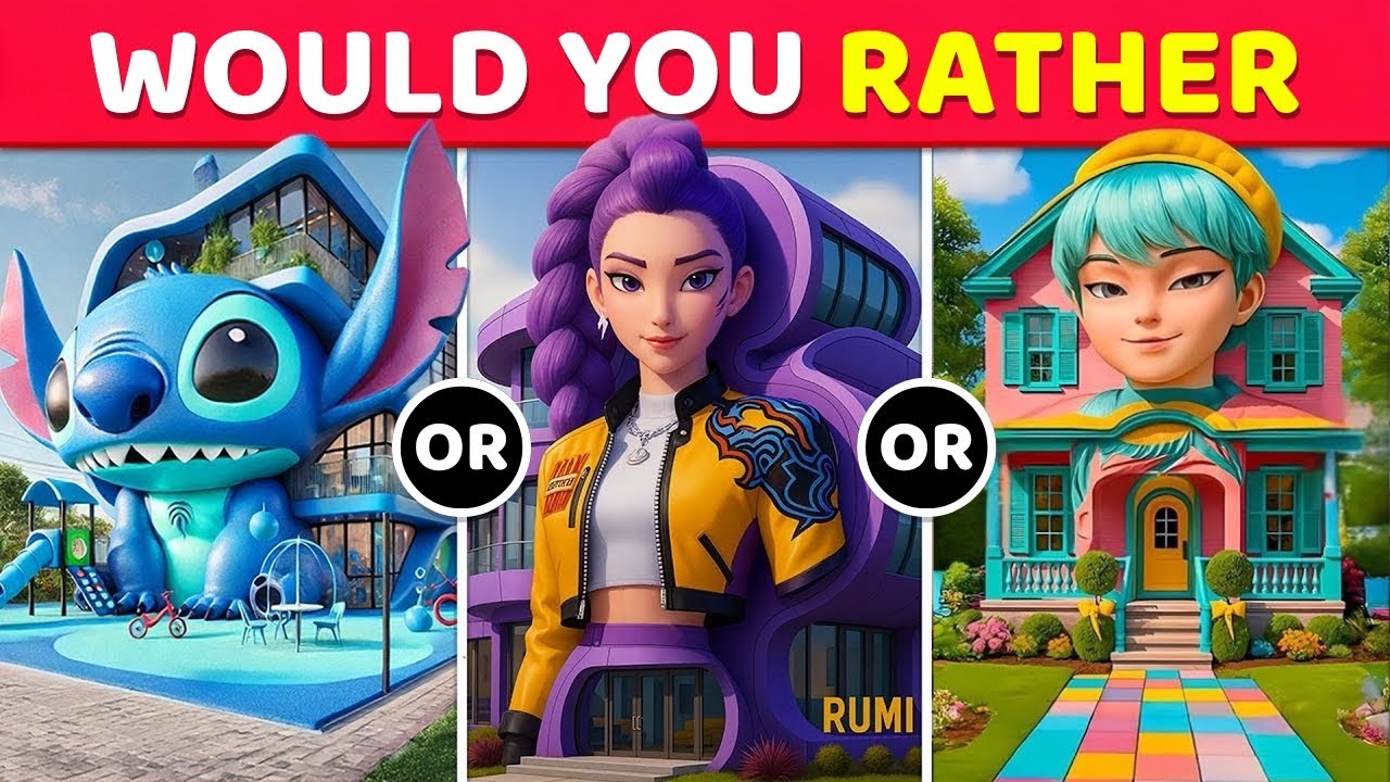 Would You Rather - Build Your Luxury Dream House 🏰 - YouTube