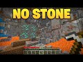 MINECRAFT BUT WITH NO STONE..