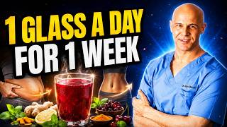 ONE GLASS A DAY FOR 1 WEEK FOR A FLAT STOMACH | Dr Alan Mandell
