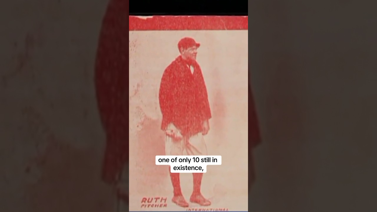 The most expensive Babe Ruth memorabilia ever sold #shorts - YouTube