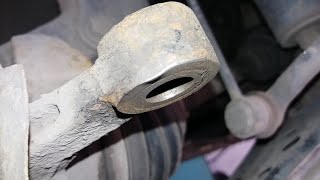 Chevrolet Aveo замена рулевого наконечника.Почему поврежден пыльник?