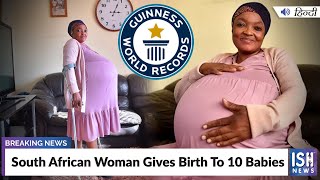 South African Woman Gives Birth To 10 Babies