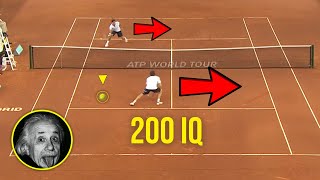 Roger Federer *200 IQ* Plays to Beat The REAL GOAT! (Tennis CRAZIEST Match EVER)