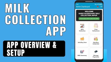 Milk Collection App Full Tutorial | Setup, Rate Chart, Payment, Reports | Complete Guide