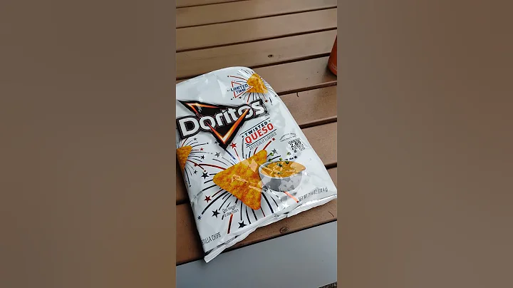 food review of twisted queso Doritos #foodie #foodreview