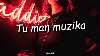 YUNG DOMY - TU MAN MUZIKA (Lyrics video)