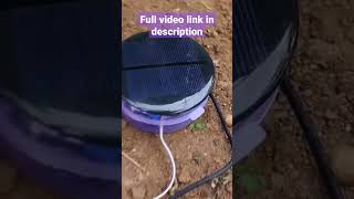 Simple solar powered automatic water supply system