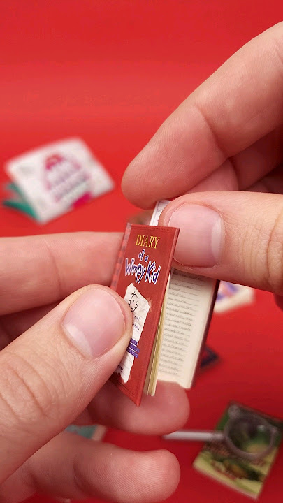 Mini Brands Books Are Not What I Thought! #minibrands #books #miniatures #shorts