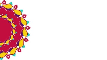 Mandala Flower Rotation Background 4K Loop Video | No Copyright Motion Loop Background Video