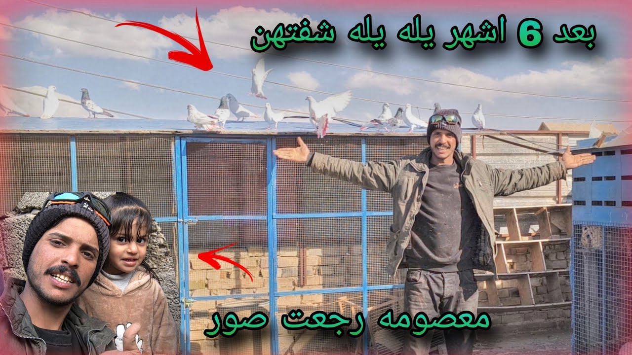 بعد 6اشهر يله صعدت للحمام🕊️ شوف شنو المدقير 😔 معصومه رجعت صور