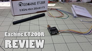 Eachine ET200R Raceband 200mW vTX Review (from Banggood)