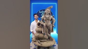 Makhan Chor Krishna😍❤️ | How tomake Clay Krishna Idols #newgadgets #makhanchor #krishna #gopal