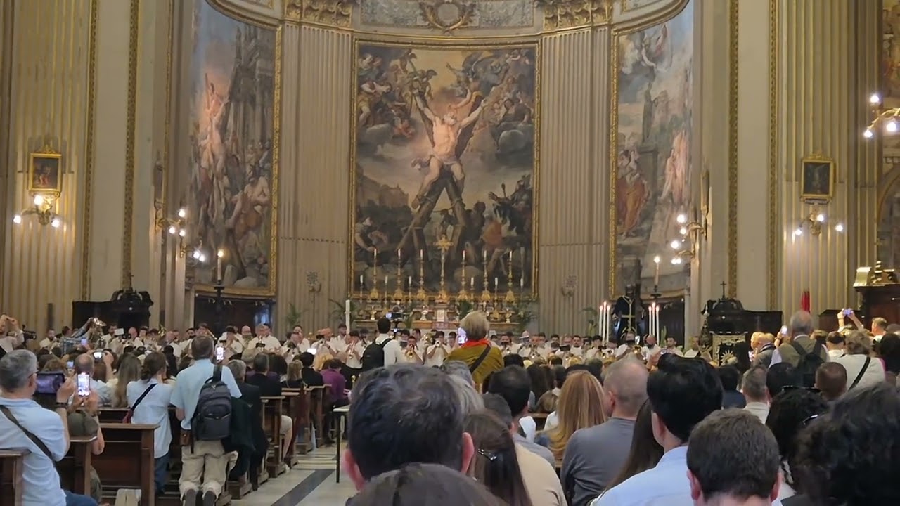 Concierto Agrupación Musical Dulce Nombre de Jesús Nazareno Sant’Andrea della Valle Roma 16-05-25