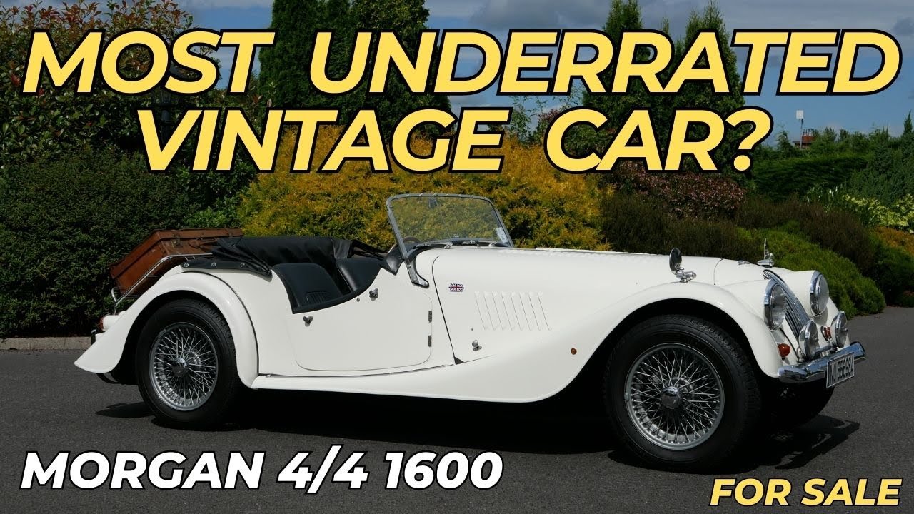 Elegance in Motion: Morgan 4/4 1600 | Start-up, Drive, Revs & Cinematic Shots